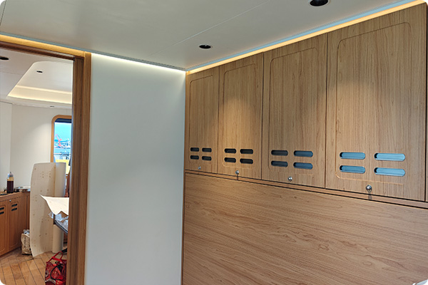 蓝�v�?j��)图邮轮��目圆满竣工|长盛建材匠心(j��)装饰